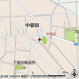 埼玉県熊谷市中恩田559周辺の地図