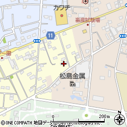 埼玉県熊谷市押切2541-3周辺の地図