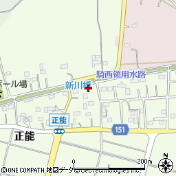 埼玉県加須市正能641周辺の地図