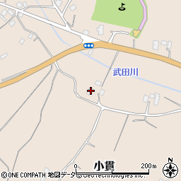茨城県行方市小貫222周辺の地図