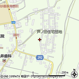 長野県塩尻市芦ノ田2671周辺の地図