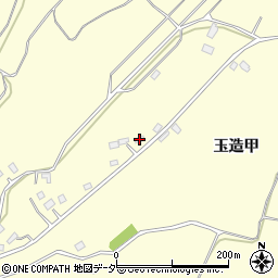 茨城県行方市玉造甲4663周辺の地図