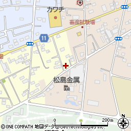 埼玉県熊谷市押切2539-3周辺の地図