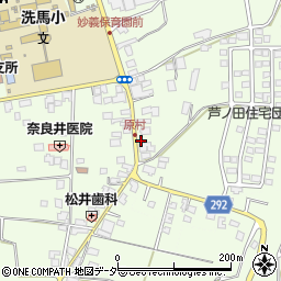 長野県塩尻市洗馬2695周辺の地図