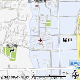 埼玉県熊谷市屈戸105周辺の地図