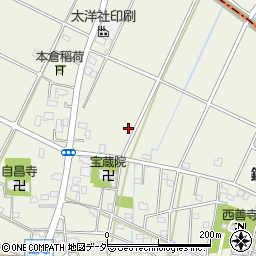 埼玉県鴻巣市鎌塚周辺の地図