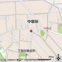 埼玉県熊谷市中恩田520周辺の地図