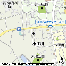 埼玉県熊谷市小江川2210-23周辺の地図