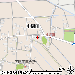 埼玉県熊谷市中恩田560周辺の地図