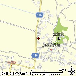 茨城県行方市玉造乙1089周辺の地図