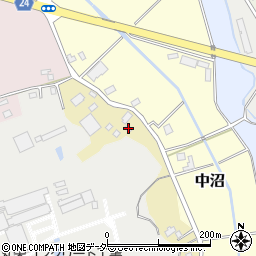 茨城県常総市大沢新田93周辺の地図