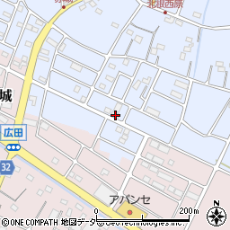 埼玉県鴻巣市北根1719-1周辺の地図