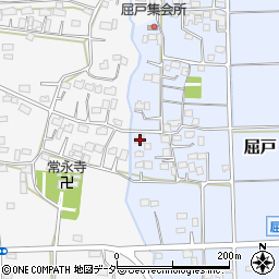 埼玉県熊谷市屈戸107周辺の地図
