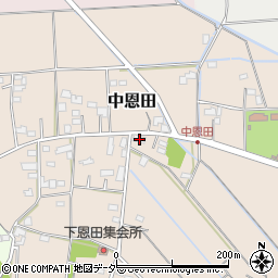 埼玉県熊谷市中恩田561周辺の地図