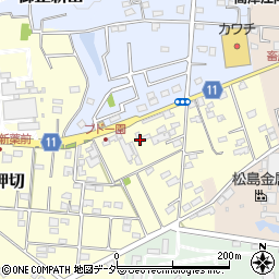 埼玉県熊谷市押切2525-4周辺の地図
