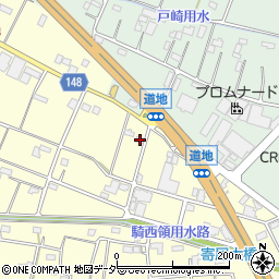 埼玉県加須市道地1330-3周辺の地図