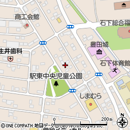 茨城県常総市新石下3871周辺の地図