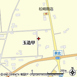茨城県行方市玉造甲6360周辺の地図