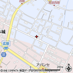 埼玉県鴻巣市北根1719周辺の地図