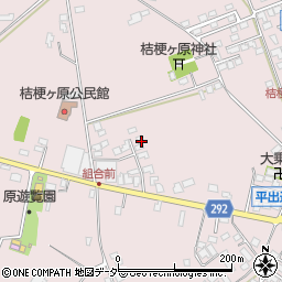 長野県塩尻市桔梗ケ原71-381周辺の地図