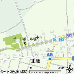 埼玉県加須市正能147周辺の地図