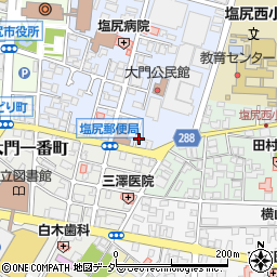 草間デンチャークラフト周辺の地図