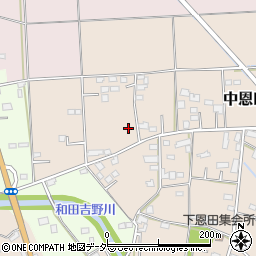 埼玉県熊谷市中恩田455周辺の地図