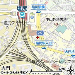 焼とり大吉 塩尻店周辺の地図