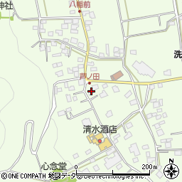 長野県塩尻市洗馬2490周辺の地図