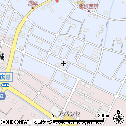 埼玉県鴻巣市北根1718周辺の地図