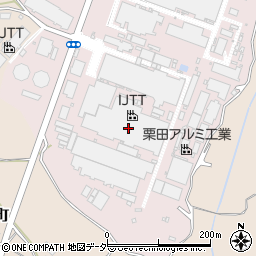 株式会社ＩＪＴＴ　土浦工場周辺の地図
