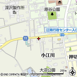 埼玉県熊谷市小江川2210-38周辺の地図