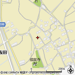 茨城県土浦市上坂田721周辺の地図