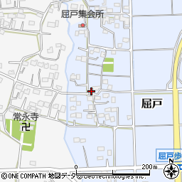 埼玉県熊谷市屈戸77周辺の地図