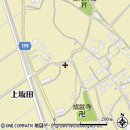 茨城県土浦市上坂田708周辺の地図