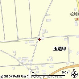 茨城県行方市玉造甲6380周辺の地図