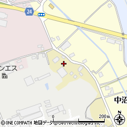 茨城県常総市大沢新田100-1周辺の地図