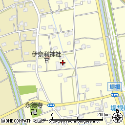 埼玉県行田市堤根579周辺の地図