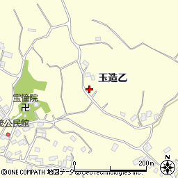 茨城県行方市玉造乙233周辺の地図