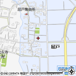 埼玉県熊谷市屈戸81周辺の地図