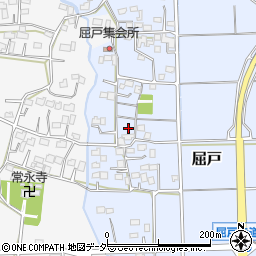 埼玉県熊谷市屈戸78周辺の地図