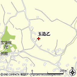 茨城県行方市玉造乙232周辺の地図