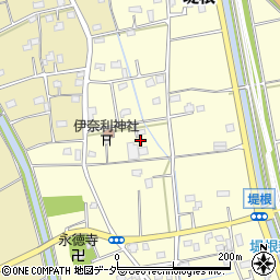 埼玉県行田市堤根577周辺の地図