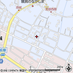 埼玉県鴻巣市北根1715-1周辺の地図