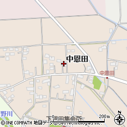 埼玉県熊谷市中恩田527周辺の地図
