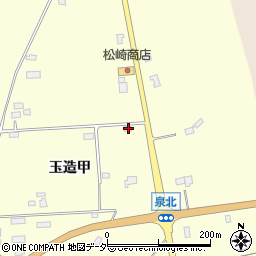茨城県行方市玉造甲6358周辺の地図