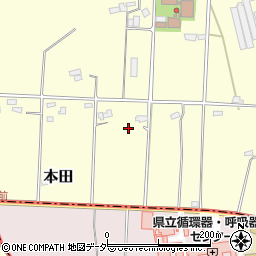 埼玉県深谷市本田7069周辺の地図