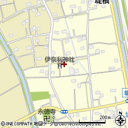 埼玉県行田市堤根575周辺の地図