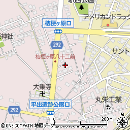 長野県塩尻市桔梗ケ原71-388周辺の地図