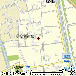 埼玉県行田市堤根734周辺の地図
